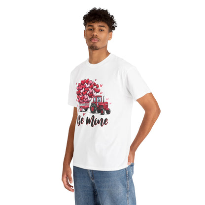 Valentine's Day Be Mine Unisex Heavy Cotton Tee