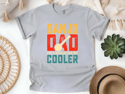 Banjo Dad T-Shirt – Funny Father’s Day Gift, Banjo Player Shirt, Bluegrass Music Tee, Dad Musician Gift, Folk Instrument Lover Shirt