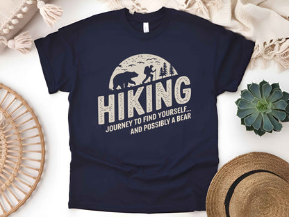 Retro Camping Shirt, Hiking Nature Tee, Outdoor Adventure T-Shirt, Vintage Wilderness Gift