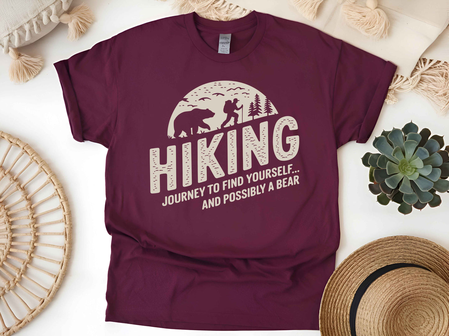 Retro Camping Shirt, Hiking Nature Tee, Outdoor Adventure T-Shirt, Vintage Wilderness Gift