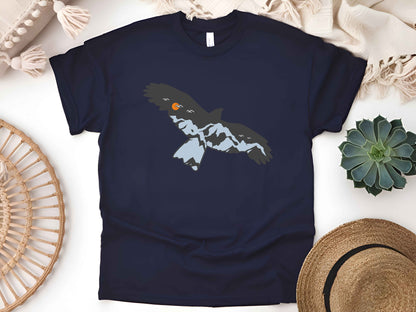 Eagle Adventure Shirt, Outdoor Nature Lover Tee, Wildlife Explorer T-Shirt, Hiking Camping Gift, Unisex Wilderness Tee