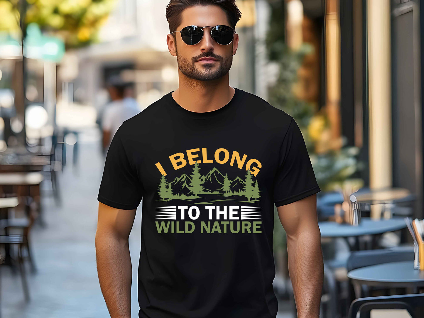 I Belong to the Wild Shirt, Nature Lover Tee, Outdoor Adventure T-Shirt, Wilderness Explorer Gift, Unisex Hiking Camping Tee