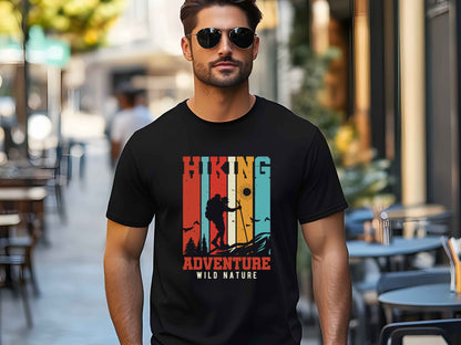 "Hiking Adventure" T-Shirt – Wild Nature Explorer Tee for Hikers & Outdoor Lovers