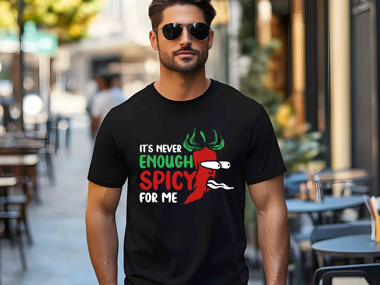 Chili Red Pepper T-Shirt – Spicy Food Lover Gift Tee