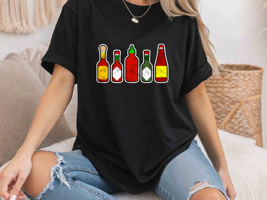 Habanero Hot Sauce T-Shirt – Spicy Mexican Food Lover Tee