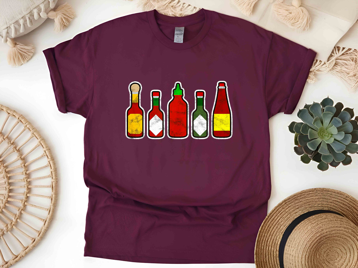 Habanero Hot Sauce T-Shirt – Spicy Mexican Food Lover Tee