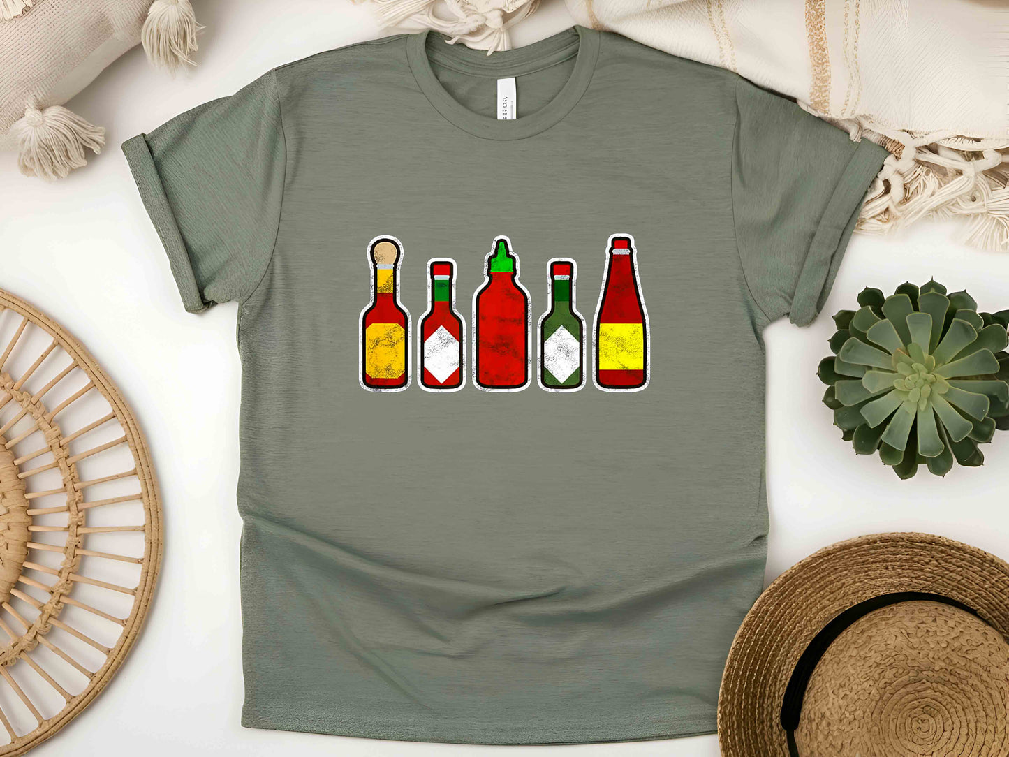 Habanero Hot Sauce T-Shirt – Spicy Mexican Food Lover Tee