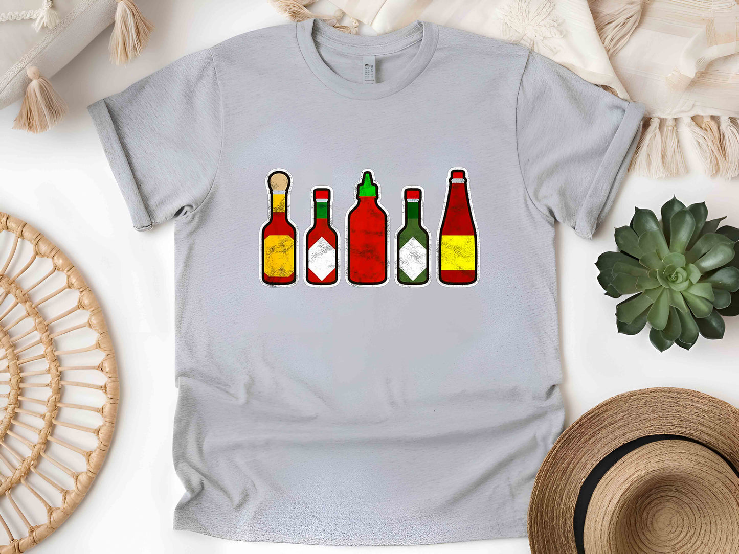 Habanero Hot Sauce T-Shirt – Spicy Mexican Food Lover Tee