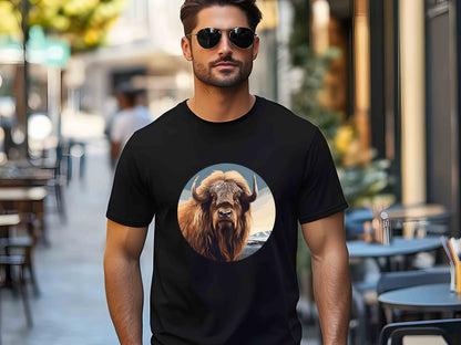 Musk Ox T-Shirt – Arctic Wildlife Lover Tee