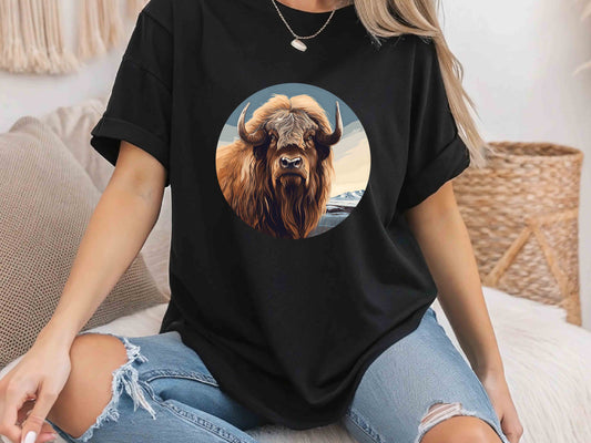 Musk Ox T-Shirt – Arctic Wildlife Lover Tee