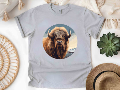 Musk Ox T-Shirt – Arctic Wildlife Lover Tee