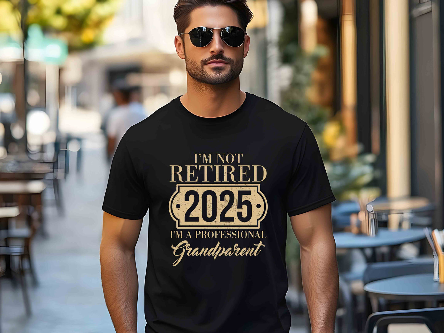 I'm Not Retired I'm a Professional Grandpa T-Shirt – Funny Retirement Gift for Grandfather, Vintage Graphic Tee, Perfect for Proud Granddads