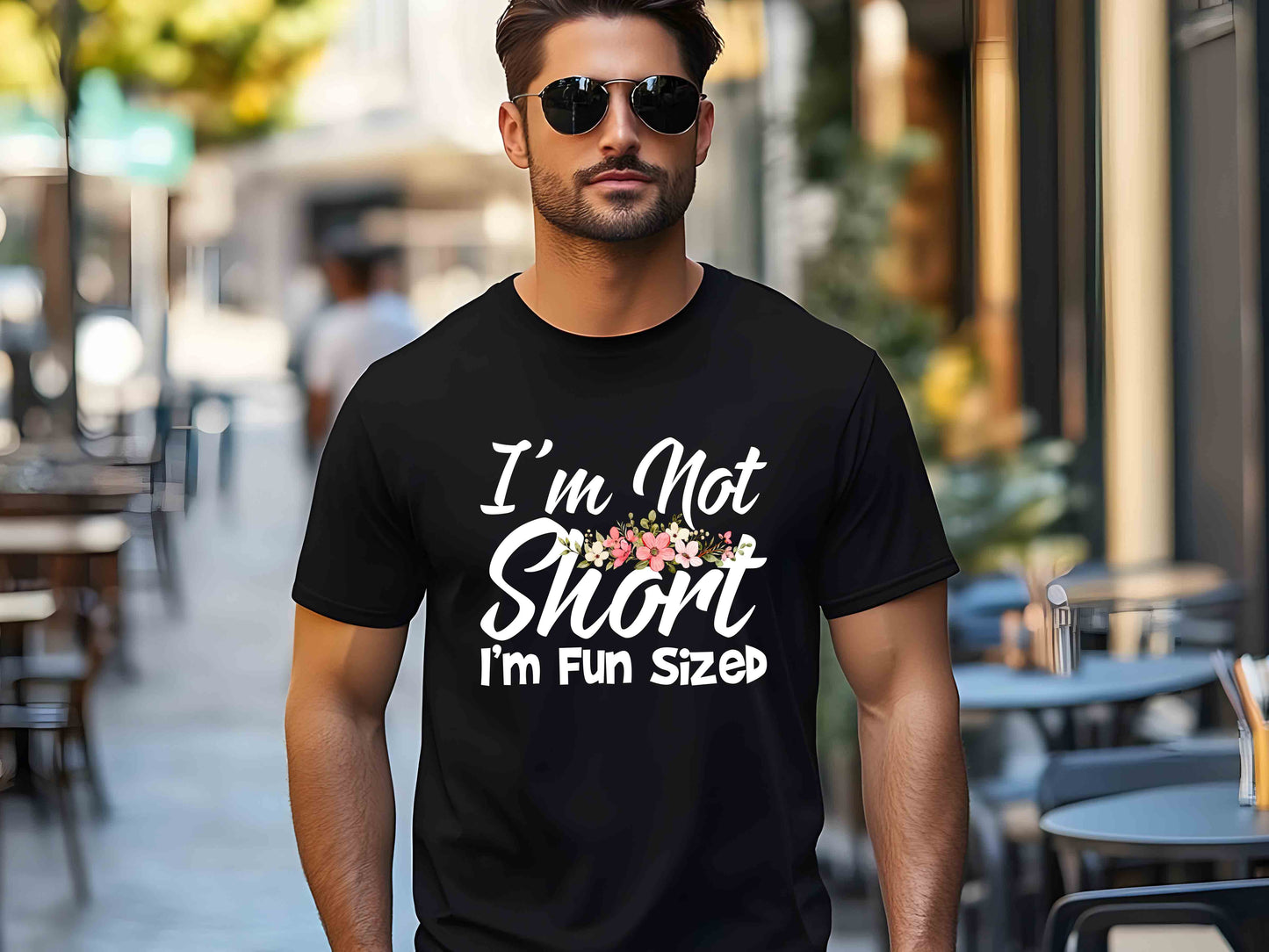 I'm Not Short I'm Fun Sized T-Shirt – Funny Sarcastic Tee, Unisex Humor Shirt, Perfect Gift for Petite Friends and Short People