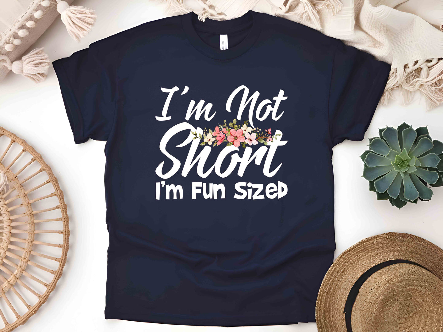 I'm Not Short I'm Fun Sized T-Shirt – Funny Sarcastic Tee, Unisex Humor Shirt, Perfect Gift for Petite Friends and Short People