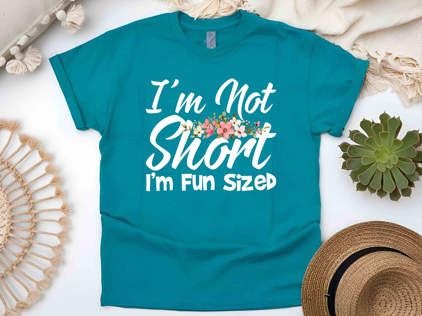 I'm Not Short I'm Fun Sized T-Shirt – Funny Sarcastic Tee, Unisex Humor Shirt, Perfect Gift for Petite Friends and Short People