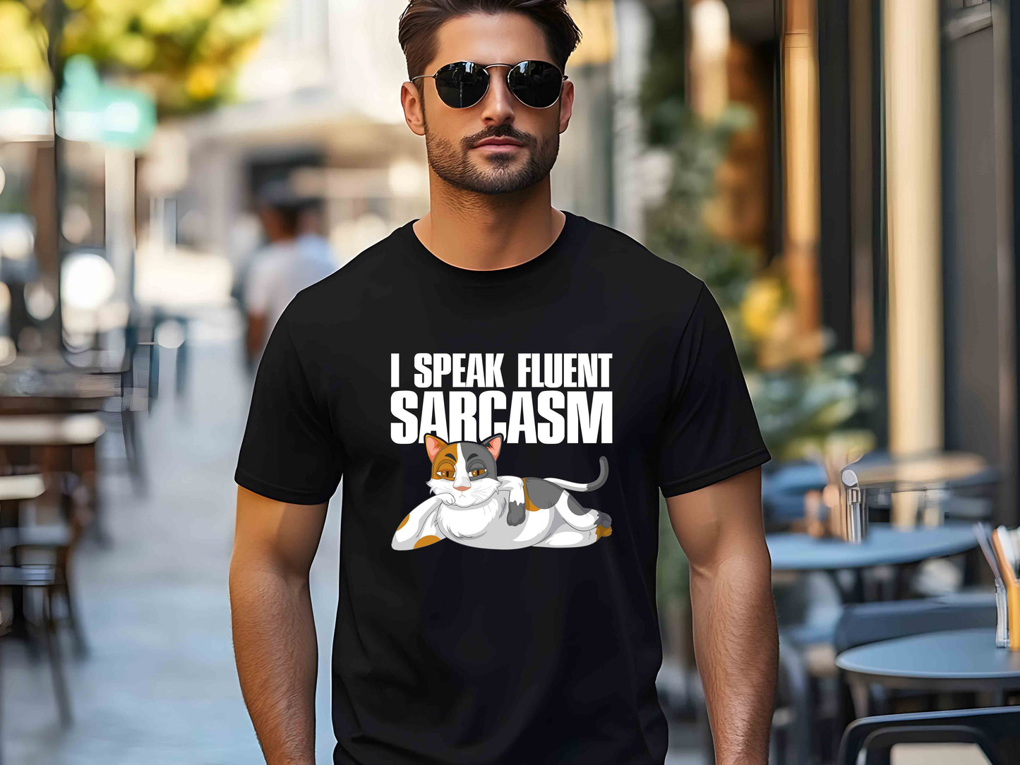 I Speak Fluent Sarcasm T-Shirt – Funny Sassy Tee, Unisex Humor Shirt, Perfect Gift for Sarcasm Lovers, Witty Graphic Top