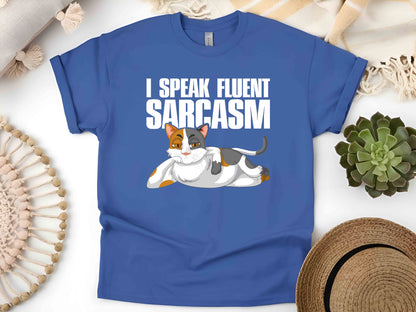 I Speak Fluent Sarcasm T-Shirt – Funny Sassy Tee, Unisex Humor Shirt, Perfect Gift for Sarcasm Lovers, Witty Graphic Top