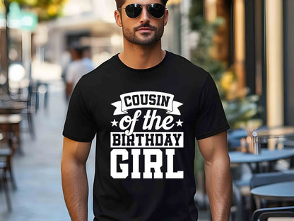 Cousin of the Birthday Boy Shirt, Family Matching Birthday T-Shirt, Kids Birthday Party Outfit, Customizable Cousin Tee, Birthday Celebration Apparel