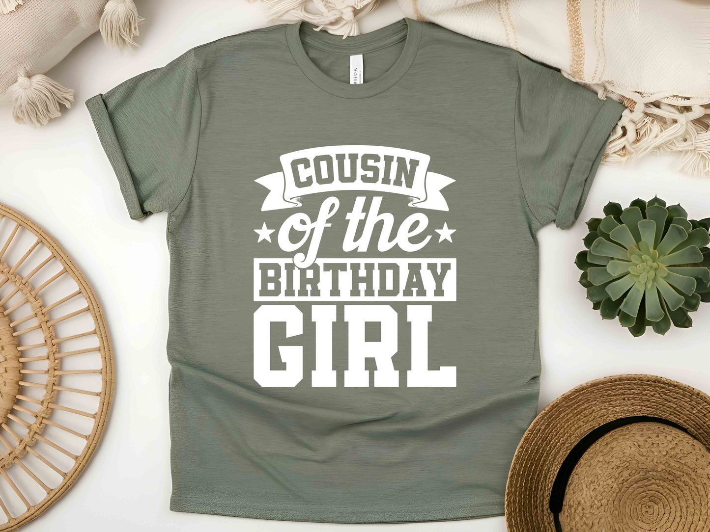 Cousin of the Birthday Boy Shirt, Family Matching Birthday T-Shirt, Kids Birthday Party Outfit, Customizable Cousin Tee, Birthday Celebration Apparel