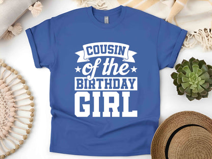 Cousin of the Birthday Boy Shirt, Family Matching Birthday T-Shirt, Kids Birthday Party Outfit, Customizable Cousin Tee, Birthday Celebration Apparel