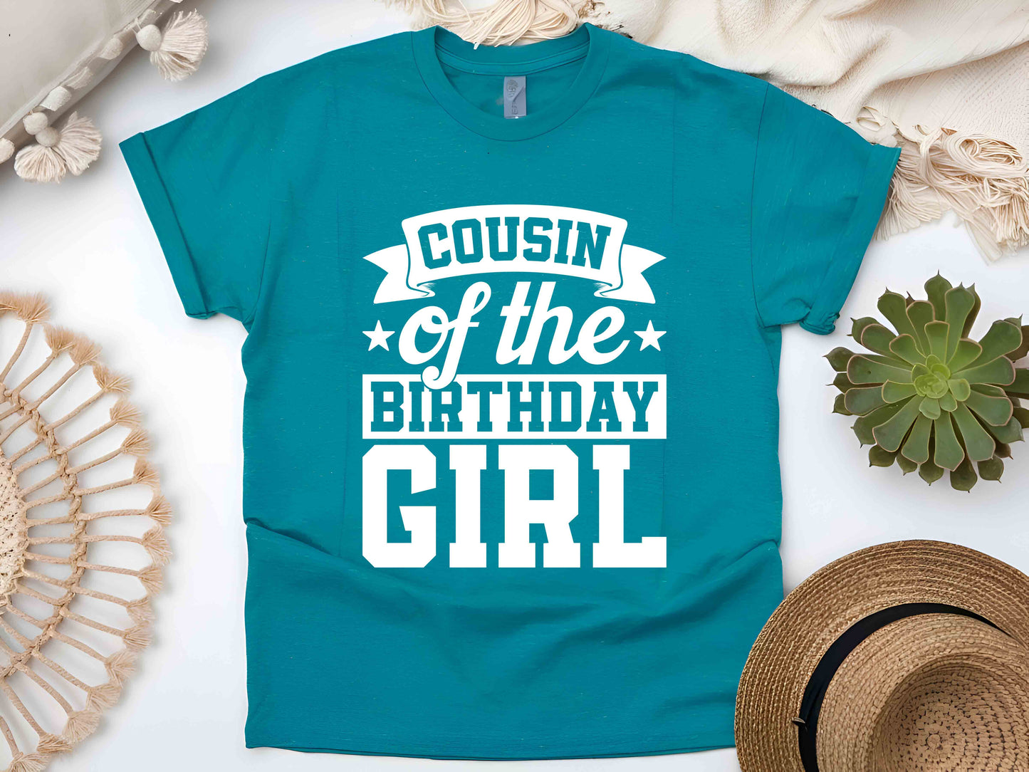 Cousin of the Birthday Boy Shirt, Family Matching Birthday T-Shirt, Kids Birthday Party Outfit, Customizable Cousin Tee, Birthday Celebration Apparel