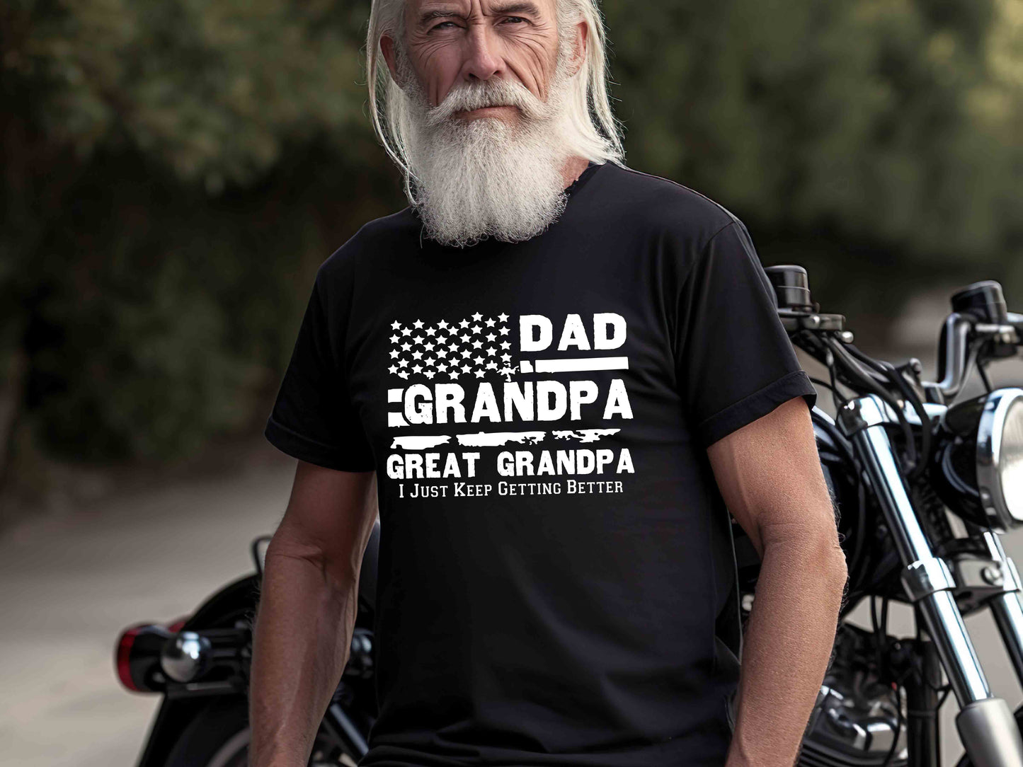 Dad Grandpa and Great Grandpa Shirt, Funny Grandpa Tee, Father's Day Gift, Birthday Gift for Grandpa, Gift from Grandkids, Family T-Shirt