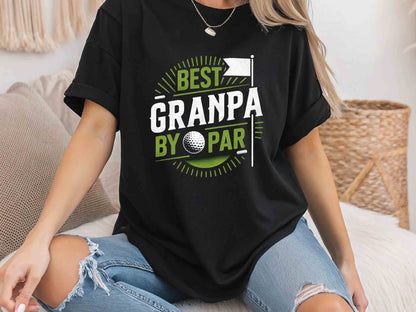 Best Papa By Par Shirt, Funny Golf Papa Tee, Golf Lover Gift, Golfing Grandpa T-Shirt, Father's Day Gift, Birthday Gift for Papa