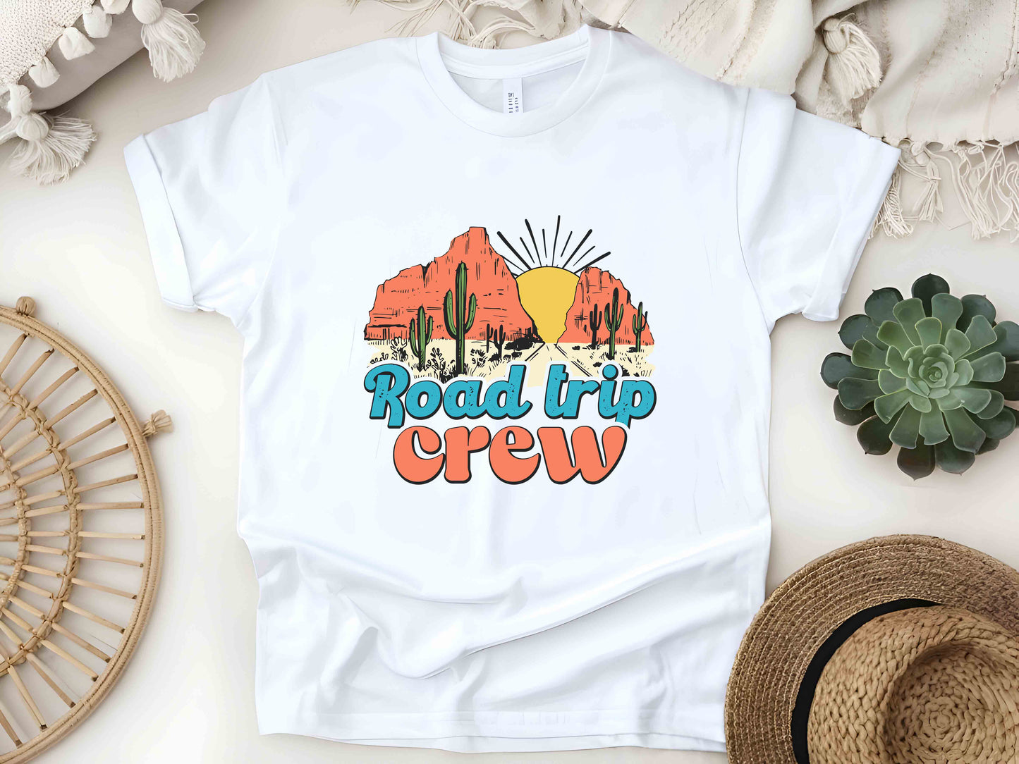 Road Trip T-Shirt, Girls Getaway Tee, Camping Vacation Shirt, Family Reunion Top, Lake House Crew Shirt, Fun Travel Gift Tee