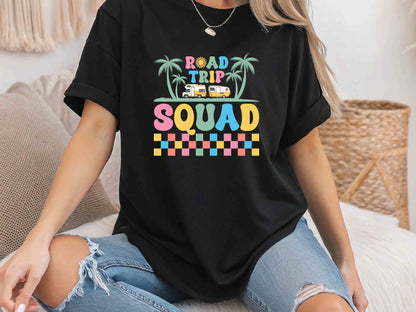 Road Trip Shirt, Family Vacation Tee, Sisters Travel Shirt, Adventure Graphic Tee, Matching Road Trip Crew Shirt, Fun Travel Gift