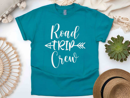 Road Trip Crew Nutritional Facts Shirt, Family Vacation Tee, Travel Friends Shirt, Group Adventure Shirt, Funny Road Trip Gift