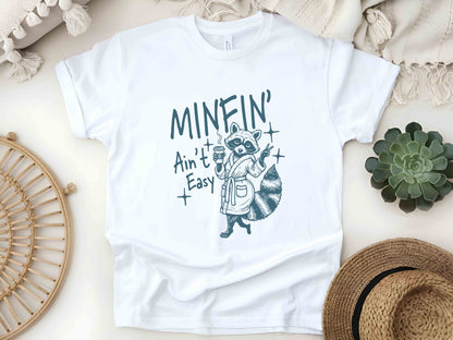 Milfin Ain't Easy Shirt, Funny Mom Shirt, Mom Life Tee, Sassy Mama Shirt, Cute Mother's Day Gift, Raccoon Lover Shirt, Trendy Mom Tee