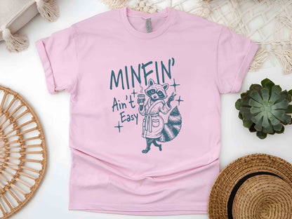 Milfin Ain't Easy Shirt, Funny Mom Shirt, Mom Life Tee, Sassy Mama Shirt, Cute Mother's Day Gift, Raccoon Lover Shirt, Trendy Mom Tee