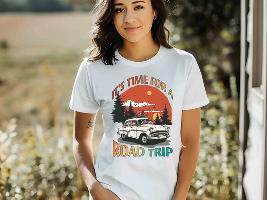 Road Trip Unisex Tee, Family Matching Travel Shirt, Sister Road Trip T-Shirt, Weekend Getaway Tee, Vacation Adventure Shirt