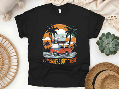 Adventure Is Out There Shirt, Travel Tee, Wanderlust Shirt, Camping Shirt, Van Life Tee, Outdoors Shirt, Road Trip Shirt, Explorer Tee