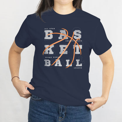 Basketball Championship T-Shirt - All-Star Sports Graphic Tee