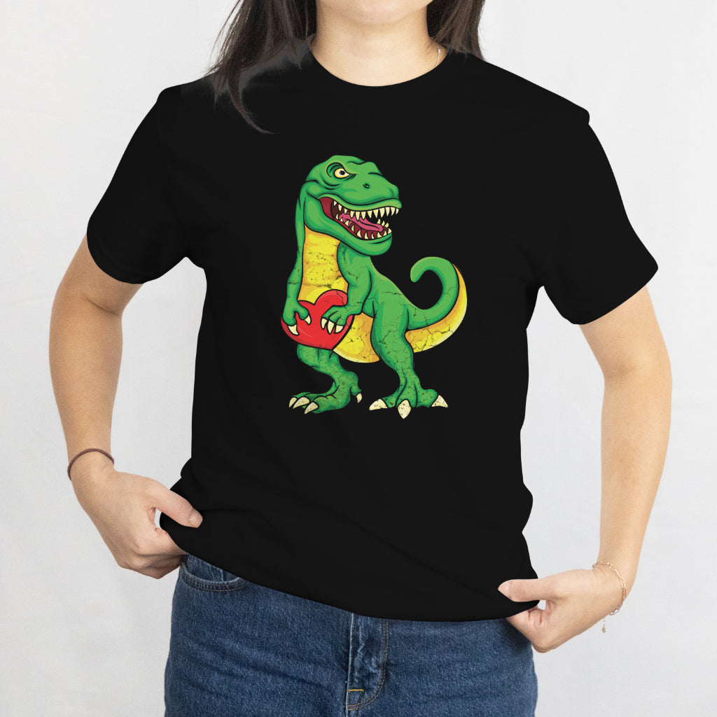 Trex valentines day - Dinosaur valentine Unisex Tee