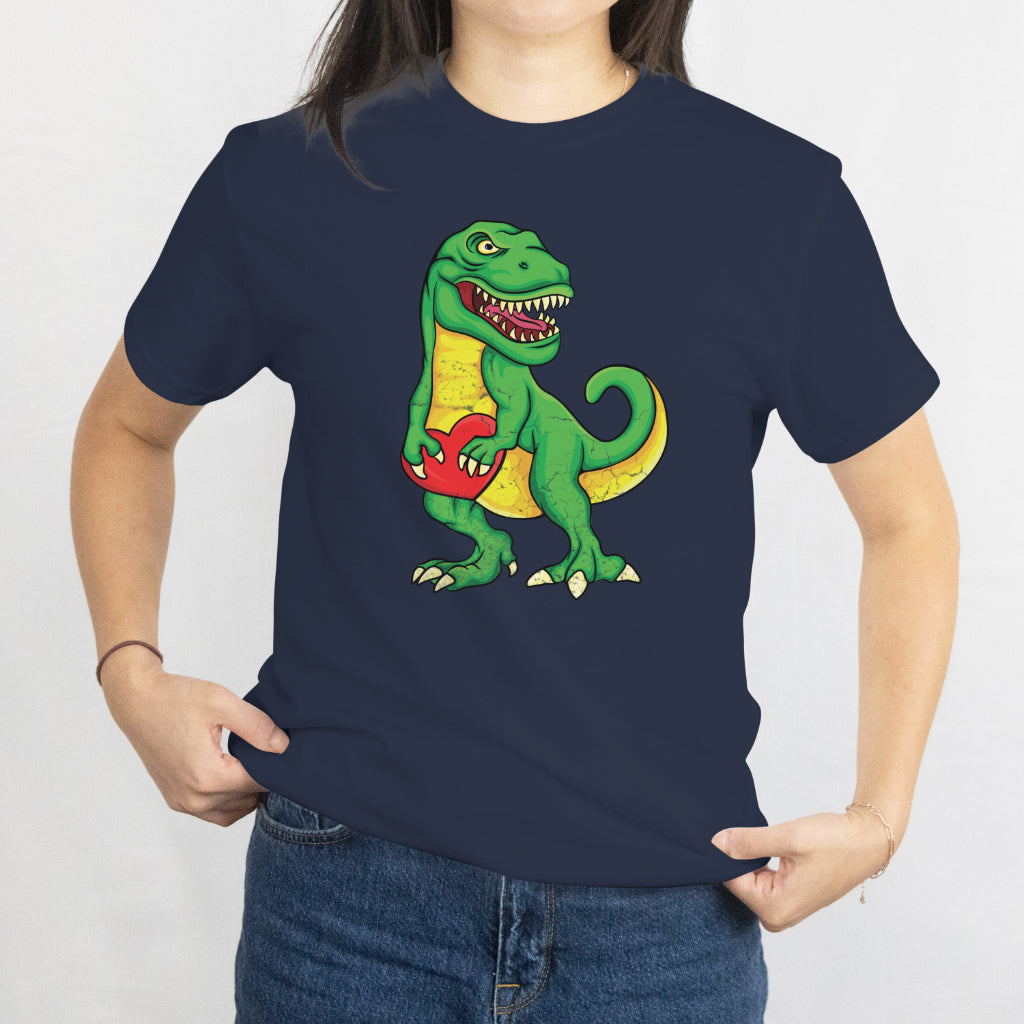 Trex valentines day - Dinosaur valentine Unisex Tee