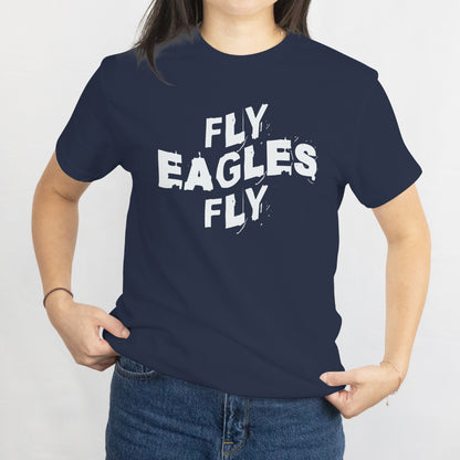 Eagles Fly T-Shirt - Vintage Inspirational Bird Design