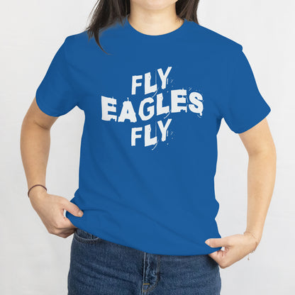 Eagles Fly T-Shirt - Vintage Inspirational Bird Design