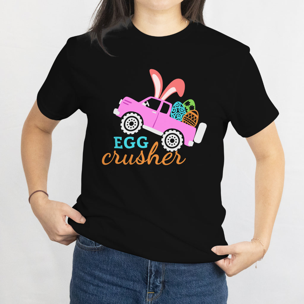 Egg Crusher T-Shirt - Funny Easter or Spring Design unisex Tee