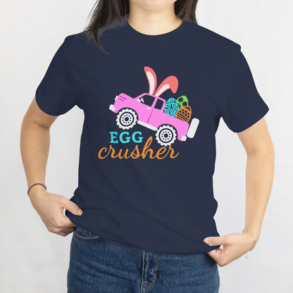 Egg Crusher T-Shirt - Funny Easter or Spring Design unisex Tee