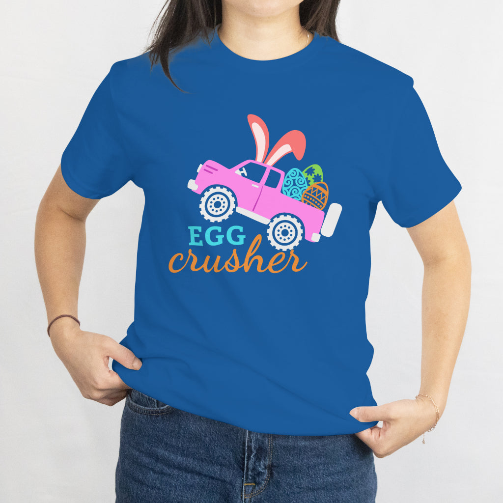 Egg Crusher T-Shirt - Funny Easter or Spring Design unisex Tee