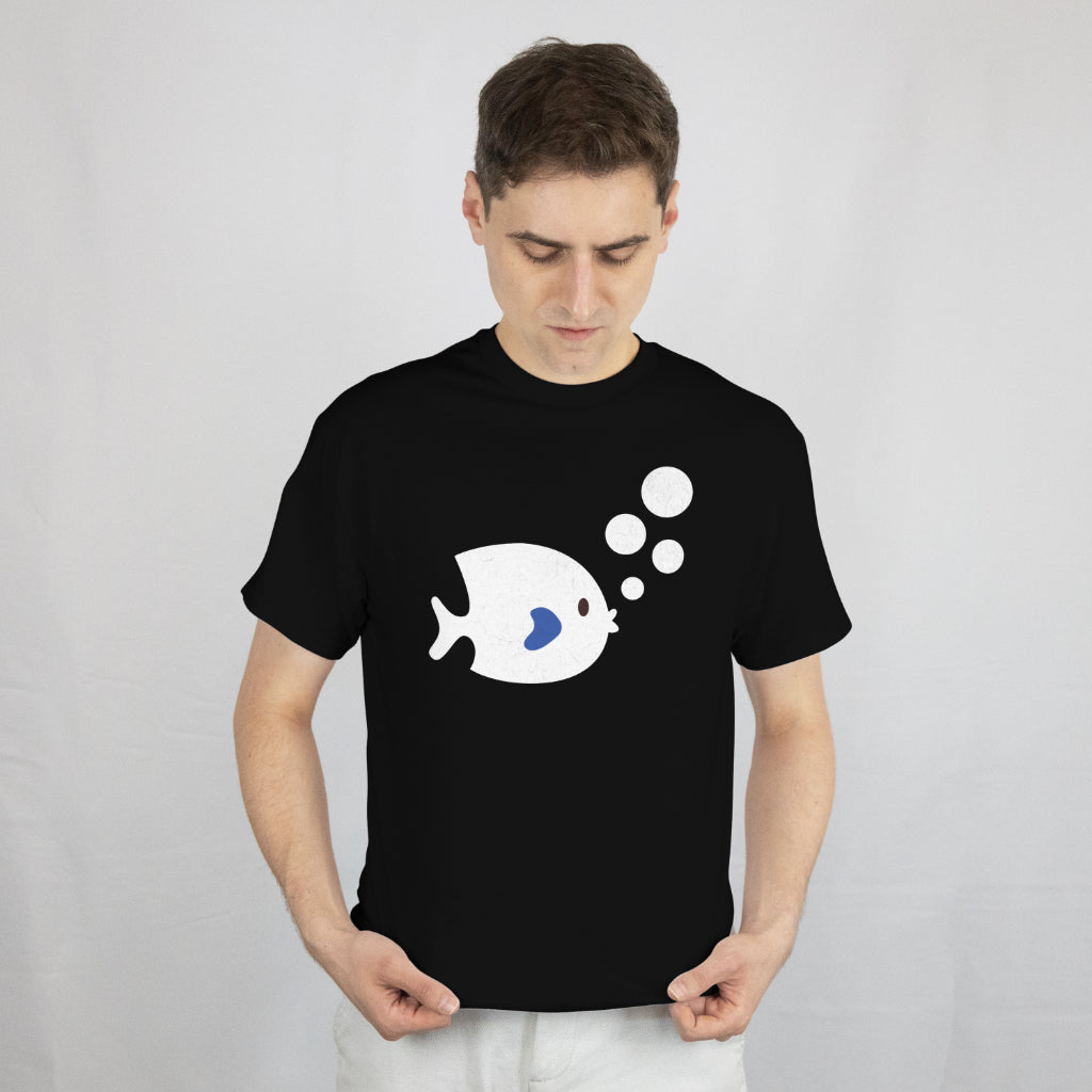 Fish bubbles T-Shirt, Gift For Him - Gift for Dad