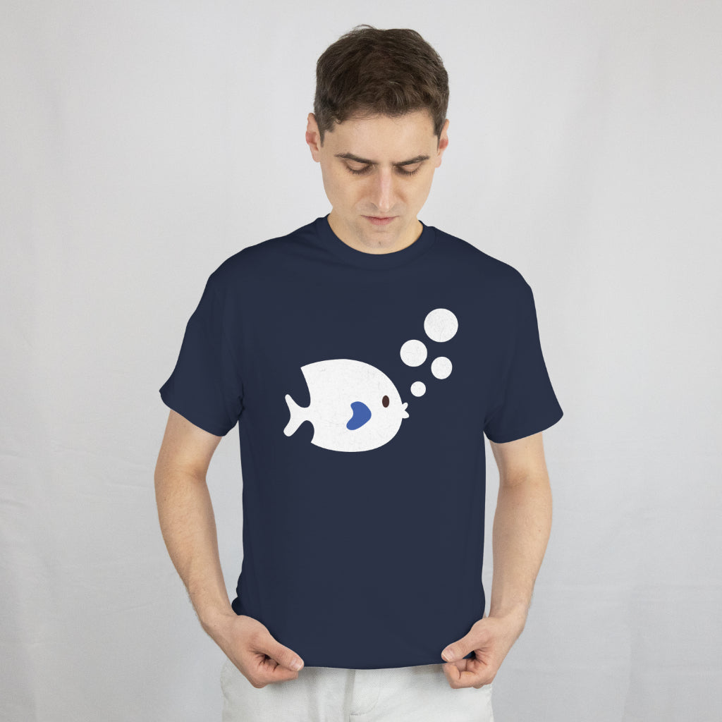 Fish bubbles T-Shirt, Gift For Him - Gift for Dad