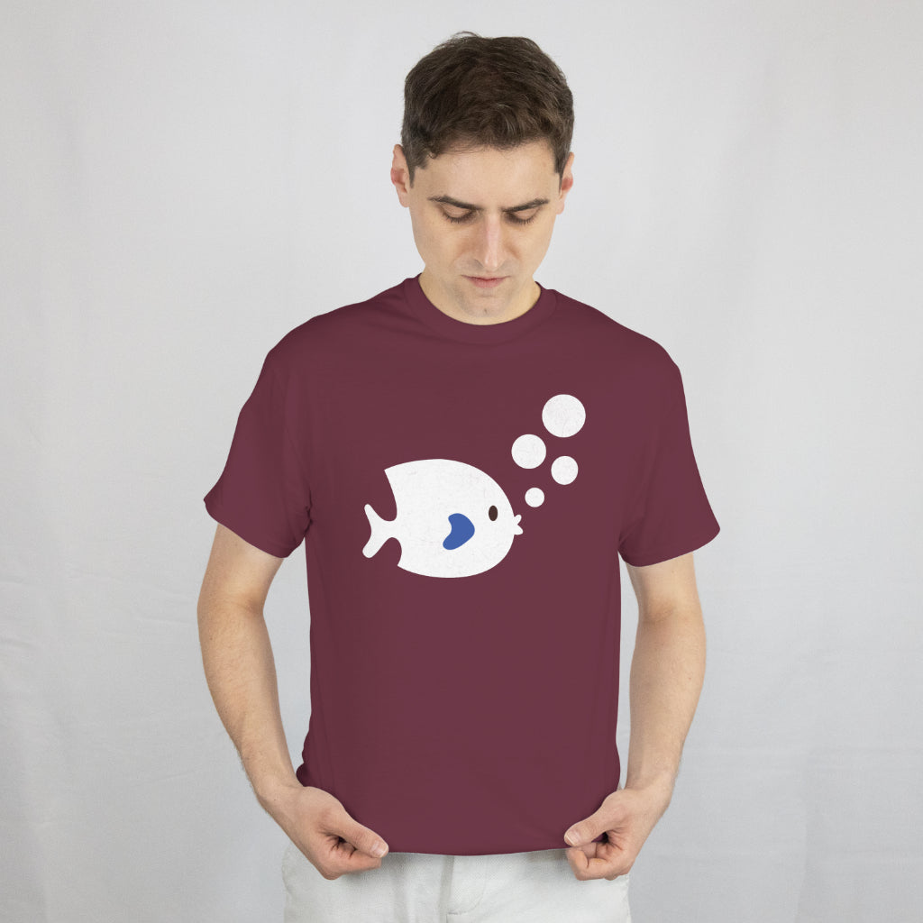 Fish bubbles T-Shirt, Gift For Him - Gift for Dad