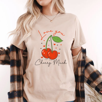 Vintage Cherry T-Shirt – Retro Fruit Tee, Cute Summer Shirt, 90s Aesthetic, Foodie & Cherry Lover Gift, Soft Unisex Casual Tee