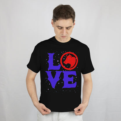 Love Buffalo T-Shirt Wild American Bison Lover Gift Valentines Day Tee