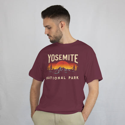 Yosemite Unisex T-Shirt Vintage National Park, Adventure Tee