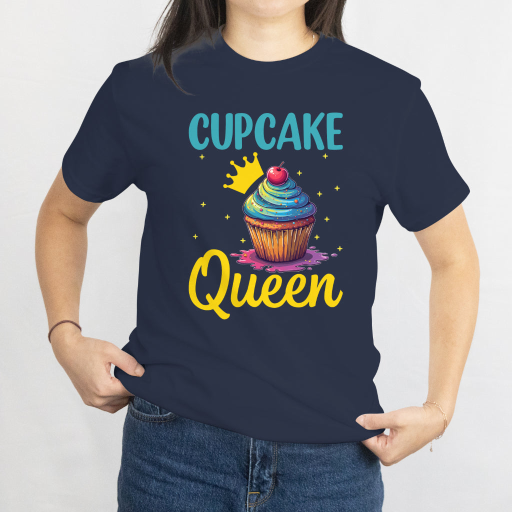 Cupcake Queen Unisex Tee - Cute Baking Lover T-Shirt