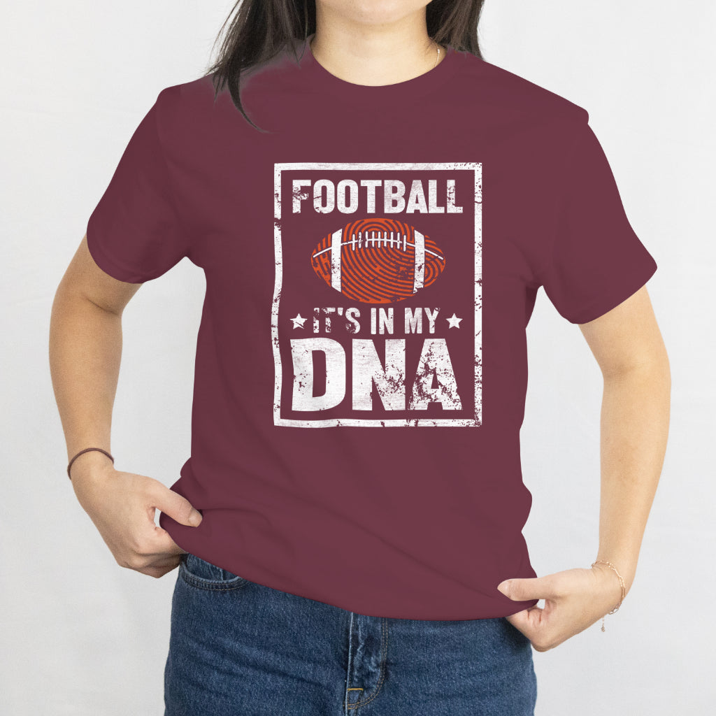 American Football It's in My DNA Unisex Tee - Football Lover T-Shirt